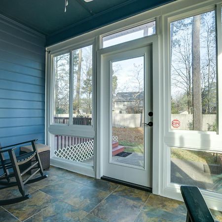 Lovely Fayetteville Home Deck And Fireplace! Exterior photo