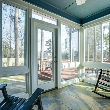 Lovely Fayetteville Home Deck And Fireplace! Exterior photo